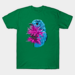 Spangled Cotinga + Bee Balm T-Shirt